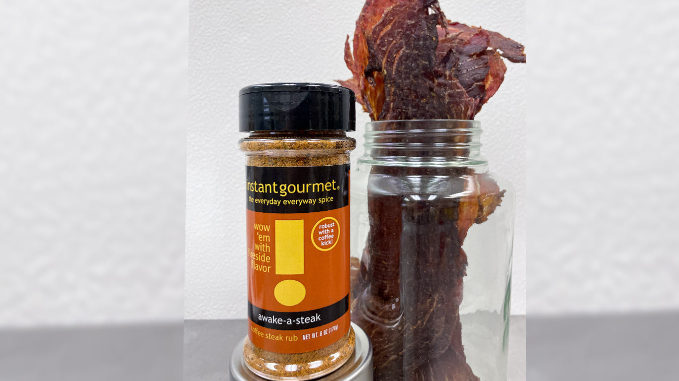 Beef Jerky w/ Awake-a-Steak Seasoning
