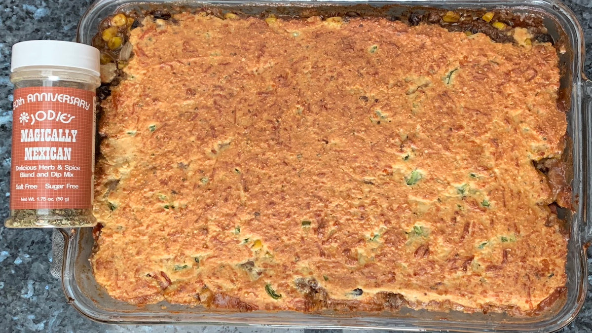 Magically Mexican Tamale Pie | Kitchen Fusions