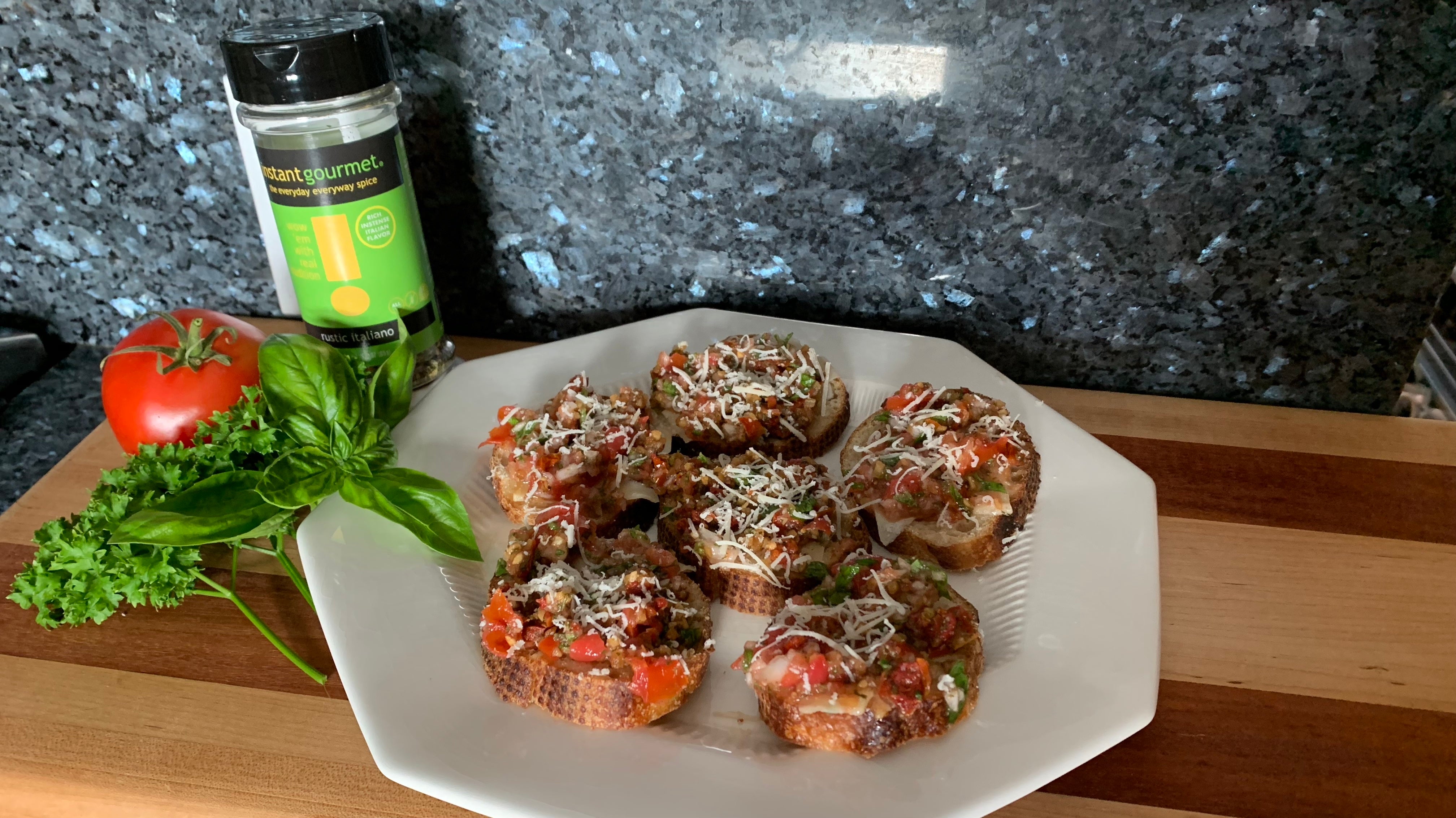 Chunky Italian Bruschetta