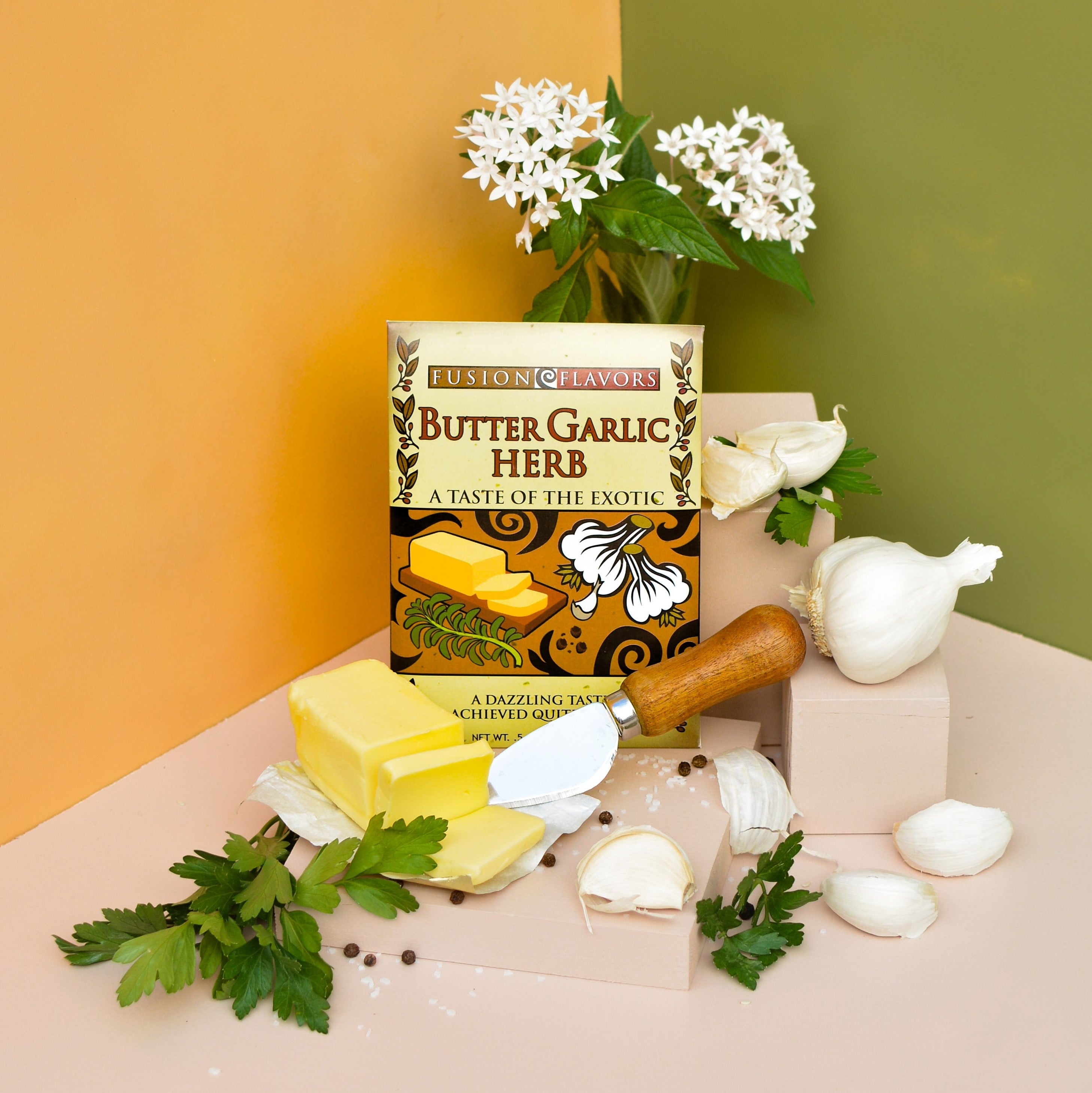 Butter Garlic Herb Bread Dip & Seasoning Packet