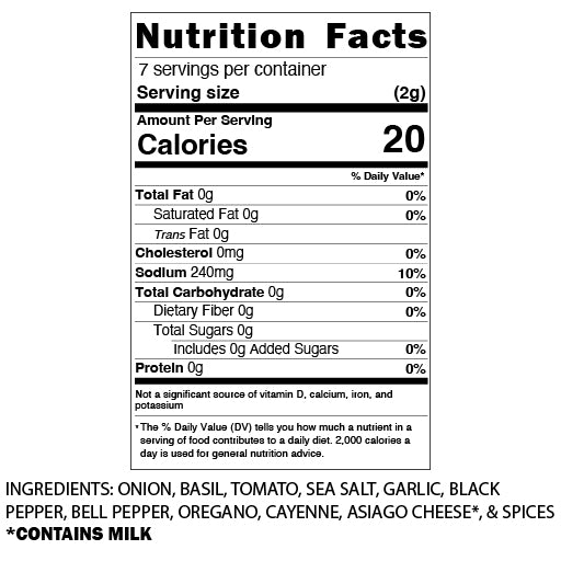 Sundried Tomato Asiago Herb Bread Dip & Seasoning Packet Kitchen Fusions