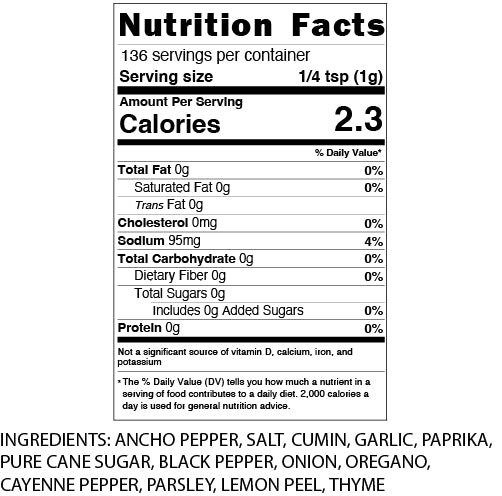 Grande Southwest Chili Powder Seasoning