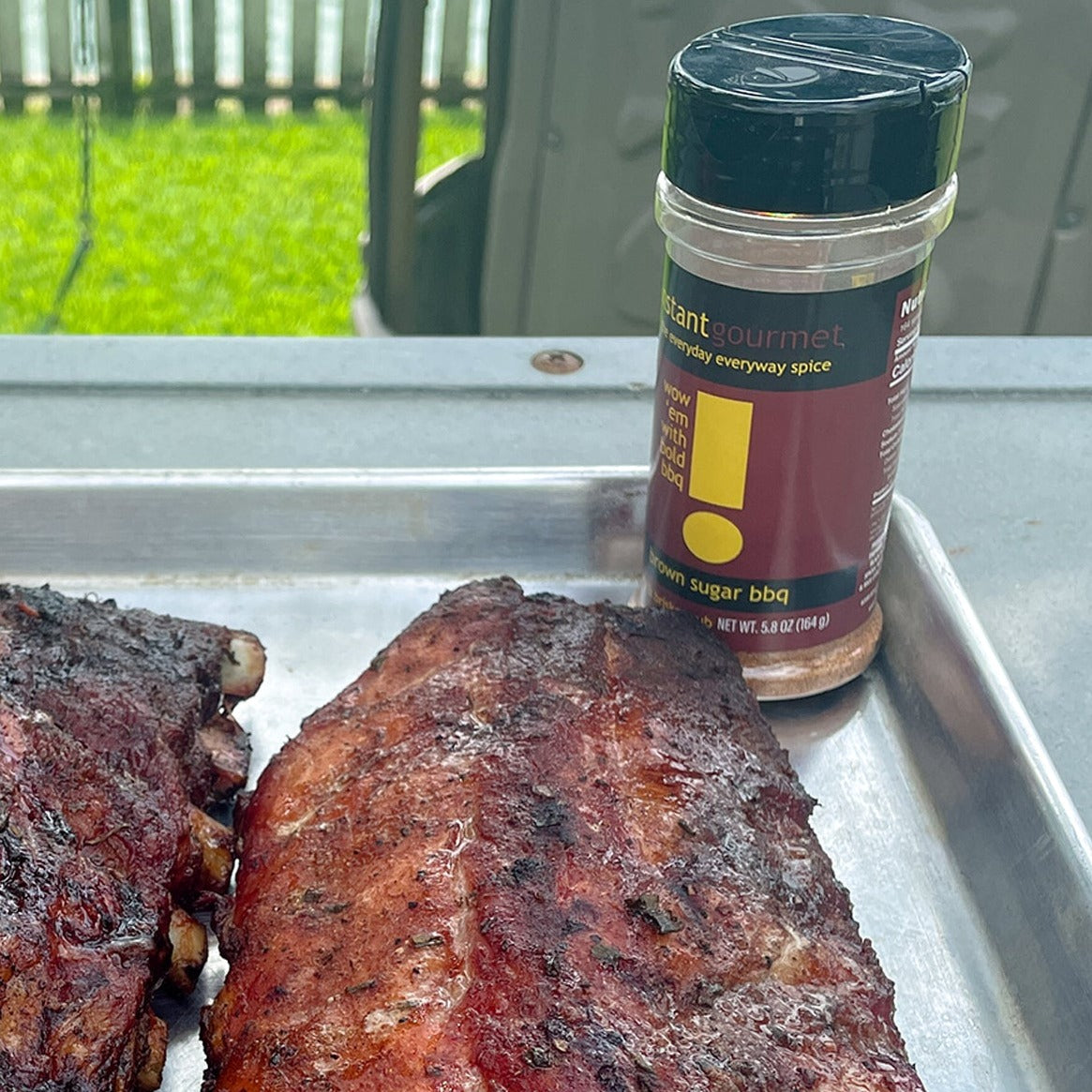 Brown Sugar BBQ Seasoning on Meats