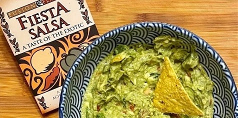 Guacamole for Parties made with Fiesta Seasoning blend from Fusion Flavors