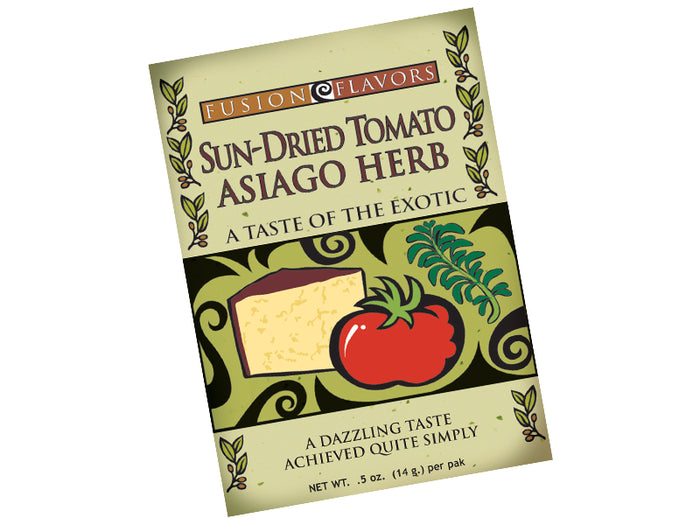 Sundried Tomato Asiago Herb Bread Dip & Seasoning Packet Kitchen Fusions