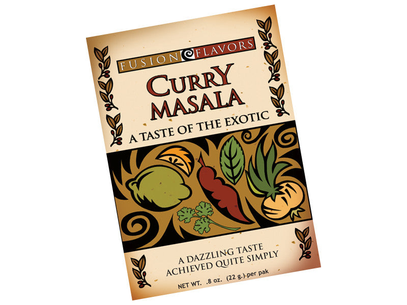 Fusion Flavors Curry Masala Seasoning Packet