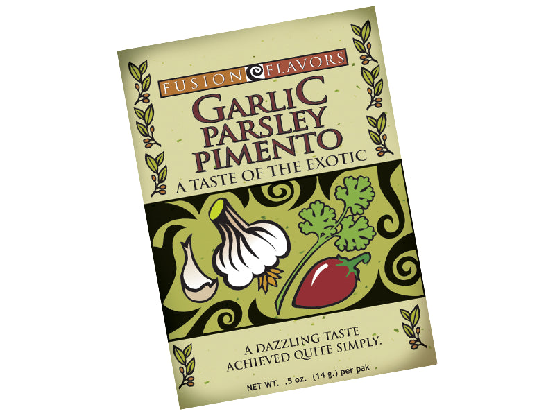 Garlic Parsley Pimento Olive Oil Dip