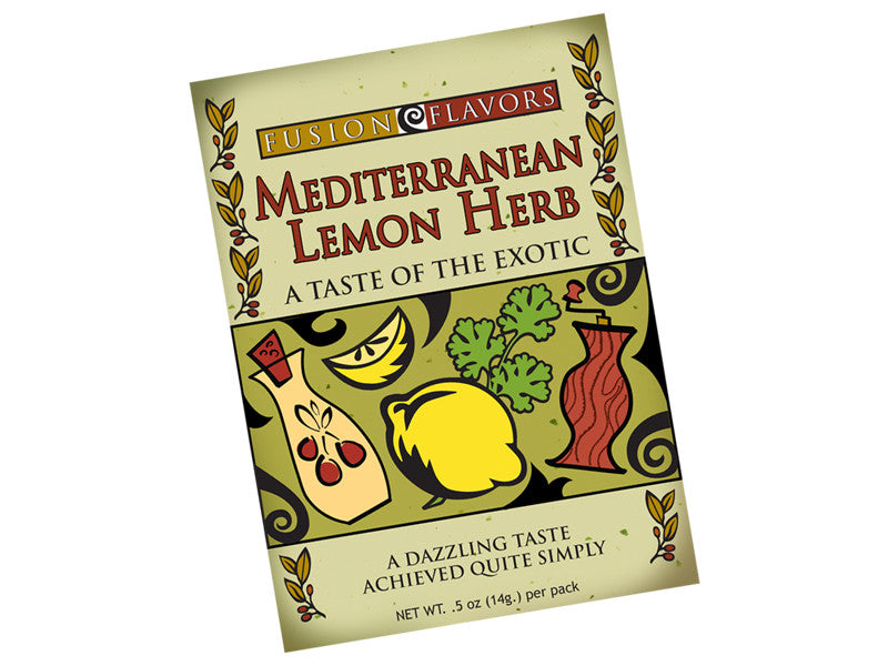 Mediterranean Lemon Herb Bread Dip & Seasoning Packet