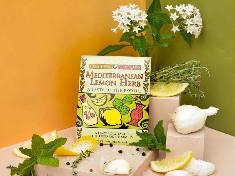 Mediterranean Lemon Herb Bread Dip & Seasoning Packet